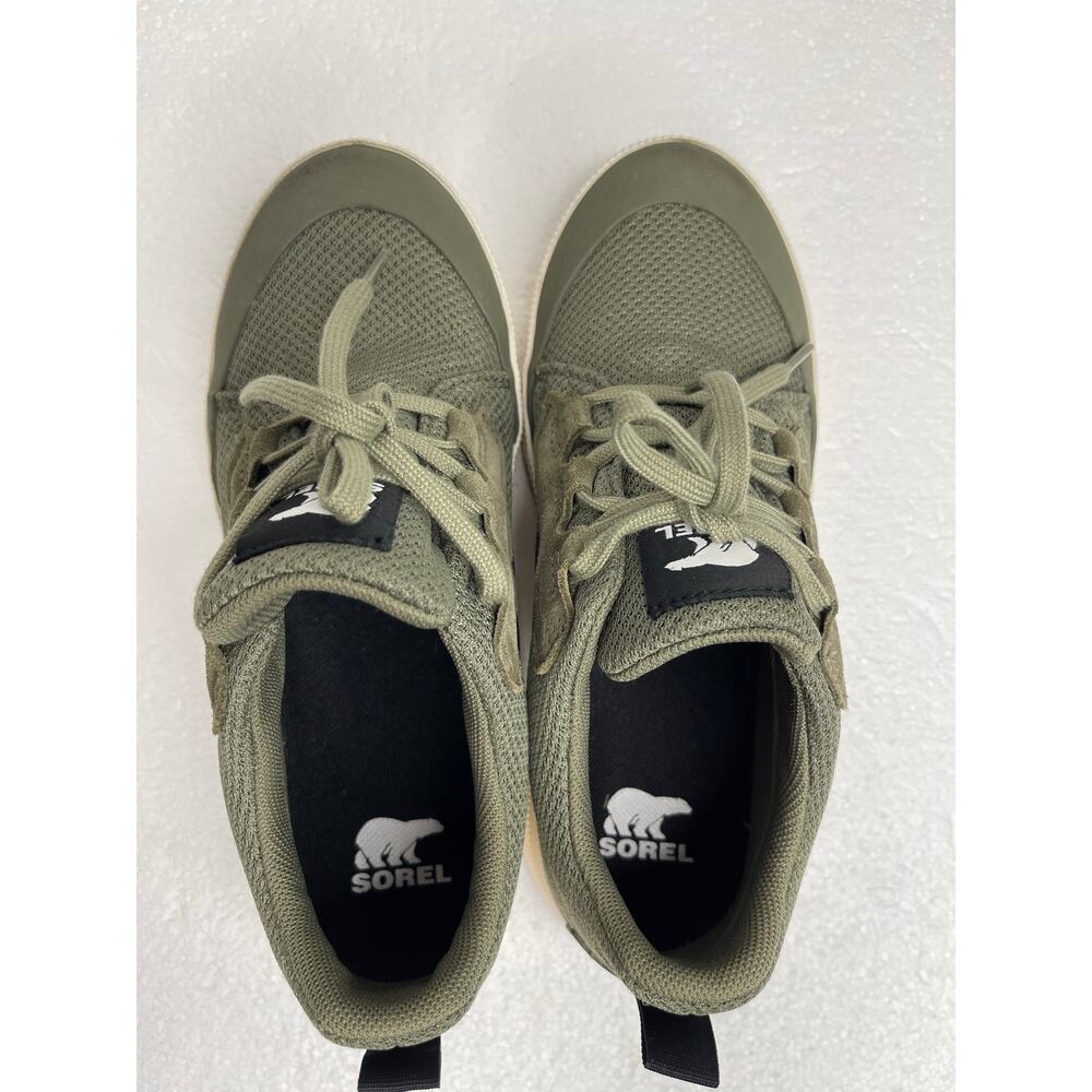 Sorel women’s Out N About III waterproof low sneakers olive green size 8 - Picture 4 of 9